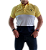 Kit 2 Polos masculina manga curta Yellow Brasil 1 polo listrada e 1 polo amarela - Imagem 6