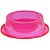 Comedouro Médio Antiformiga 1000 ml Glitter Cães  - Rosa - Imagem 1