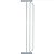 Extensor para Grade Branca Tubline 15 cm - Imagem 1