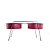 Comedouro Aramado Duplo NF Pet Vermelho 5 L - Imagem 1