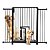 Portão Duo Maxi Plus Grade Porta NF Pet Preto 1M Único - Imagem 1