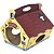 Casinha de Papelão para Gatos Cat House CatMyPet Unico - Imagem 1