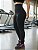 Calça Legging Cintura Alta Modeladora Sem Pezinho Preta - Imagem 1