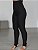 Calça Legging Feminina Cintura Alta Modeladora Preta com Pezinho - Imagem 4