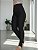 Calça Legging Feminina Cintura Alta Modeladora Preta com Pezinho - Imagem 6