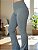 Calça Legging Flare Bailarina Cinza Mescla - Imagem 3
