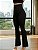 Calça Legging Flare Bailarina Cintura Modeladora Preta - Imagem 4