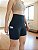 Short Feminino com Bolso Cintura Alta Modeladora Preto e Azul Marinho - Imagem 3