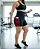Short Feminino com Bolso Cintura Alta Modeladora Preto e VINHO - Imagem 3