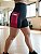Short Feminino com Bolso Cintura Alta Modeladora Preto e ROSA - Imagem 3
