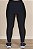 Calça Legging Saia Embutida Preta Sem Pezinho - Imagem 3