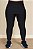 Calça Legging Saia Embutida Preta Sem Pezinho - Imagem 2