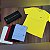 Camiseta Acostamento Básica - Cor Amarelo - Imagem 1