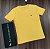 Camiseta Básica Acostamento - Cor Amarelo Manga - Imagem 1