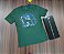 Camiseta Acostamento Estampa Neon - Cor Verde Nativo 120502021 - Imagem 1