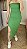 Vestido midi tomara que caia verde bandeira - Imagem 2