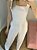 Conjunto calça e cropped alfaiataria branco - Imagem 2