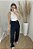 Calça pantalona preta dois botões - Imagem 2