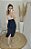 Camisa feminina alongada bege - Imagem 5