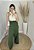 Calça pantalona com cinto alfaiataria verde musgo - Imagem 1