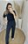 Conjunto moletinho calça e blusa preto - Imagem 1