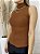 Blusa modelo garrafinha em tricot caramelo - Imagem 2