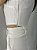 Conjunto alfaiataria calça pantalona e cropped branco - Imagem 3