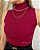 Blusa em tricot gola - Imagem 1
