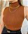 Blusa gola em tricot modelo garrafinha - Imagem 10