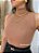 Blusa gola em tricot modelo garrafinha - Imagem 7