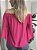 Blusa ciganinha manga flare pink - Imagem 3