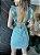 Vestido Angélica turquesa - Imagem 3