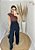 Pantalona com cinto em alfaiataria elegante preto - Imagem 5