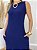 Vestido Moletinho Básico Midi Marinho - Imagem 3