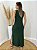 Vestido Moletinho Básico Midi Marrom Verde Escuro - Imagem 2