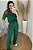 Conjunto blusa manga curta e calça moletinho premium verde musgo - Imagem 1