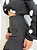 Shorts saia alfaiataria preto - Imagem 1