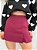 Shorts saia alfaiataria vinho - Imagem 1