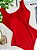 Body decote coração vermelho - Imagem 2