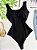 Body decote coração preto - Imagem 1