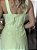 Vestido Mídi com Recorte Verde - Imagem 3