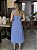 Vestido Mídi com Recorte azul - Imagem 3
