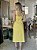 Vestido Mídi com Recorte Amarelo - Imagem 2