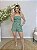 Conjunto top e shorts alfaiataria verde menta - Imagem 3