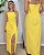 Vestido Talita Amarelo - Imagem 1