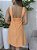 Vestido Valéria marrant curto delicado laranja - Imagem 4