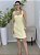 Vestido Valéria marrant delicado amarelo - Imagem 2