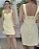 Vestido Valéria marrant delicado amarelo - Imagem 1