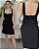 Vestido Valéria marrant delicado preto - Imagem 1
