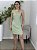 Vestido Valéria marrant delicado verde menta - Imagem 2